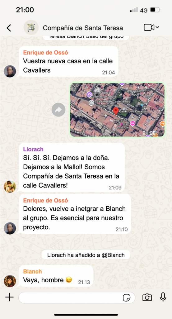49 2 wa teresianas y maestras. 4 junio noche