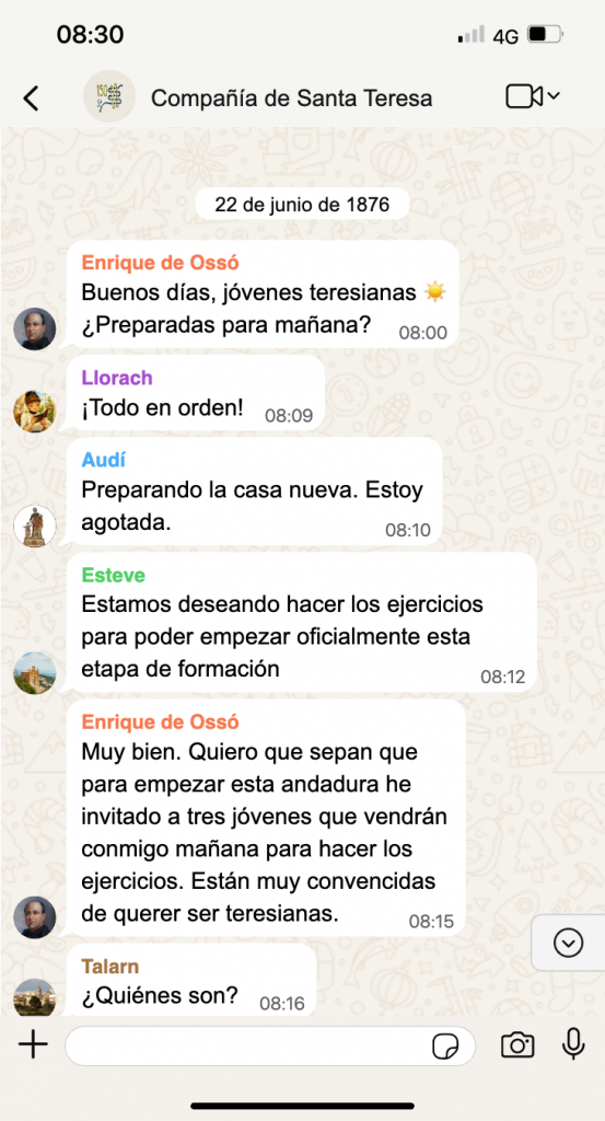 55 1 wa compañía de santa teresa 22 de junio.